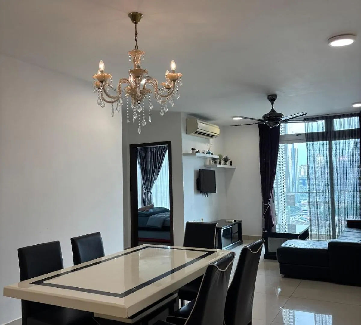 Jb 1Min Walk To Ksl Mall 5-7Pax Bathtub Smarttv Johor Bahru Apartment